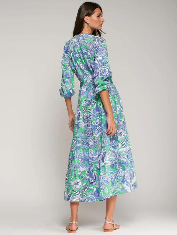 Vilagallo - Jungle Print Dress - Flora