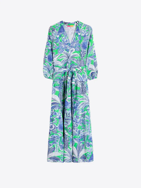 Vilagallo - Jungle Print Dress - Flora