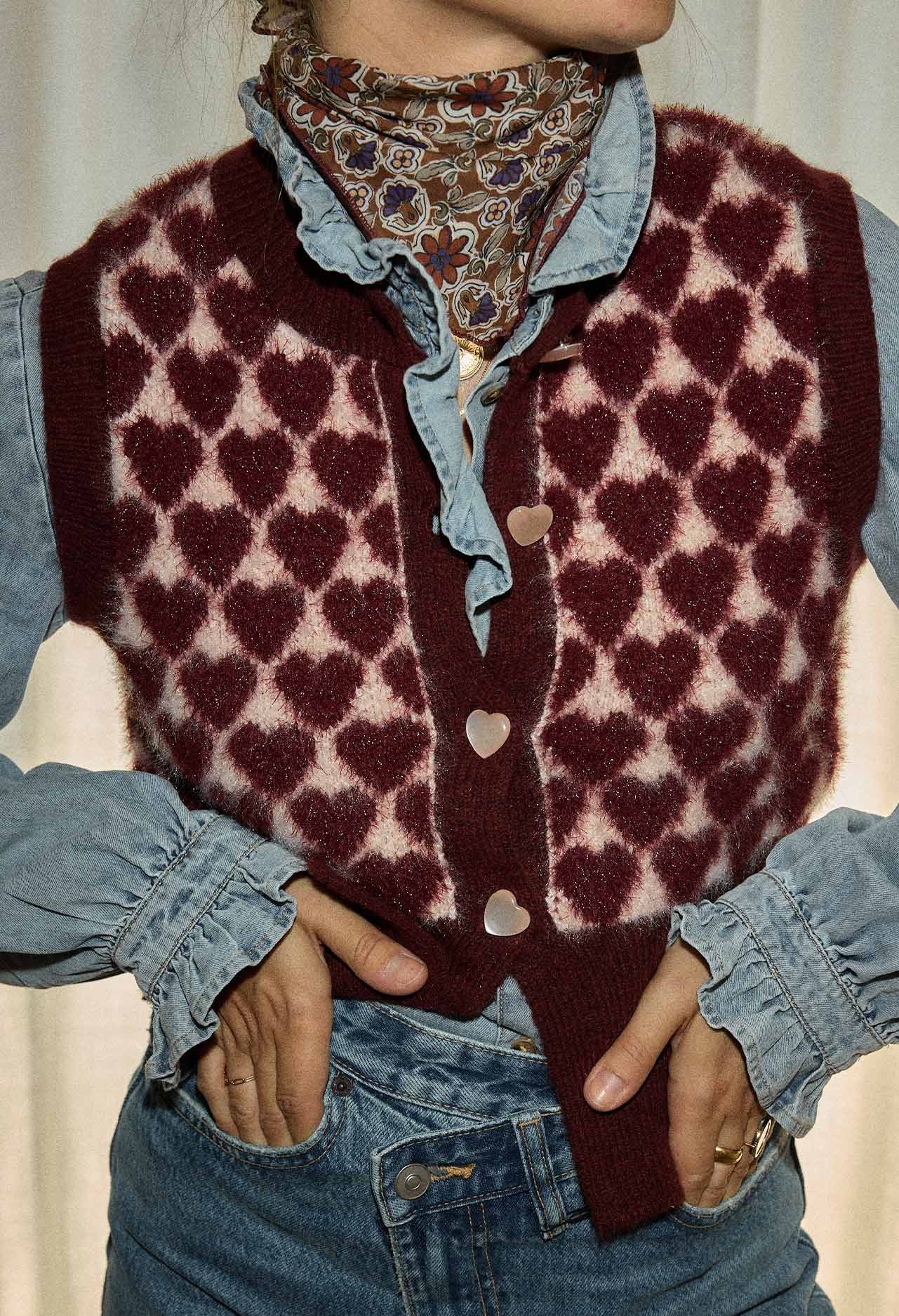 Gabrielle - Small Cotton Scarf