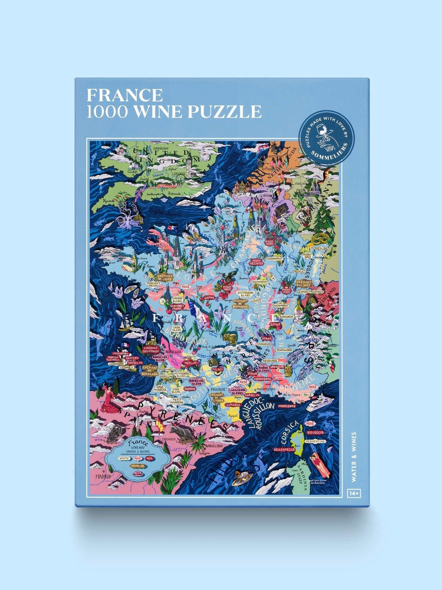 Water & Wines - Wine Puzzle