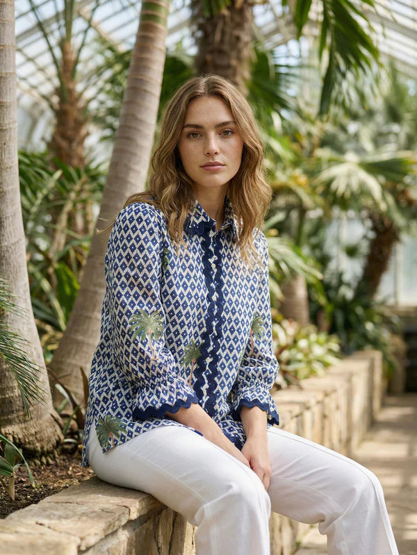 Vilagallo - Palm Tree Shirt - Manga