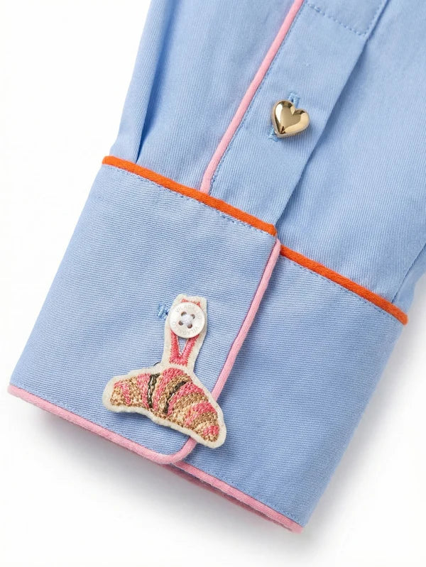 Vilagallo - Multi Trim Shirt