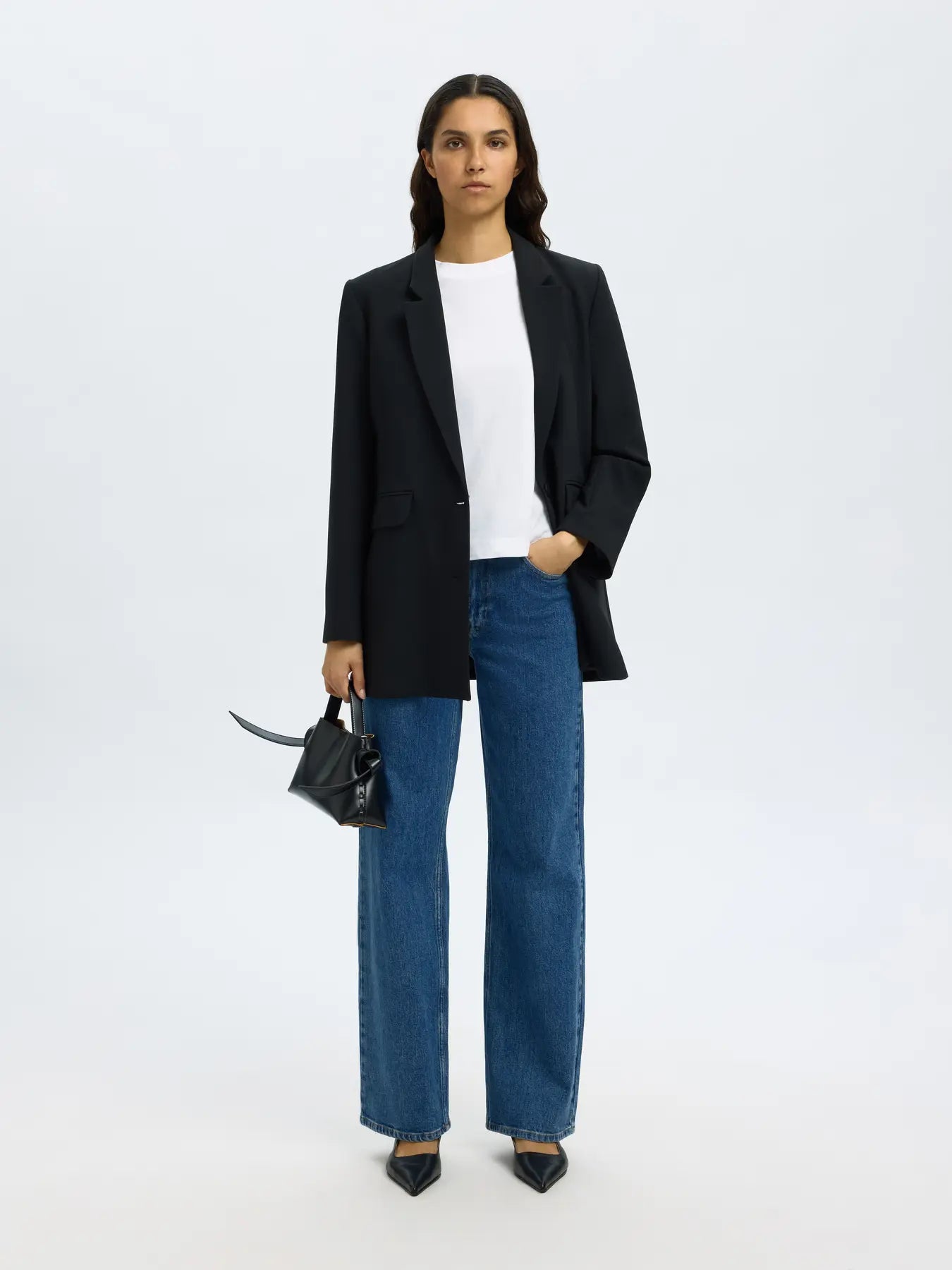 Selected F - Wide Leg Jean - Bea-Kori