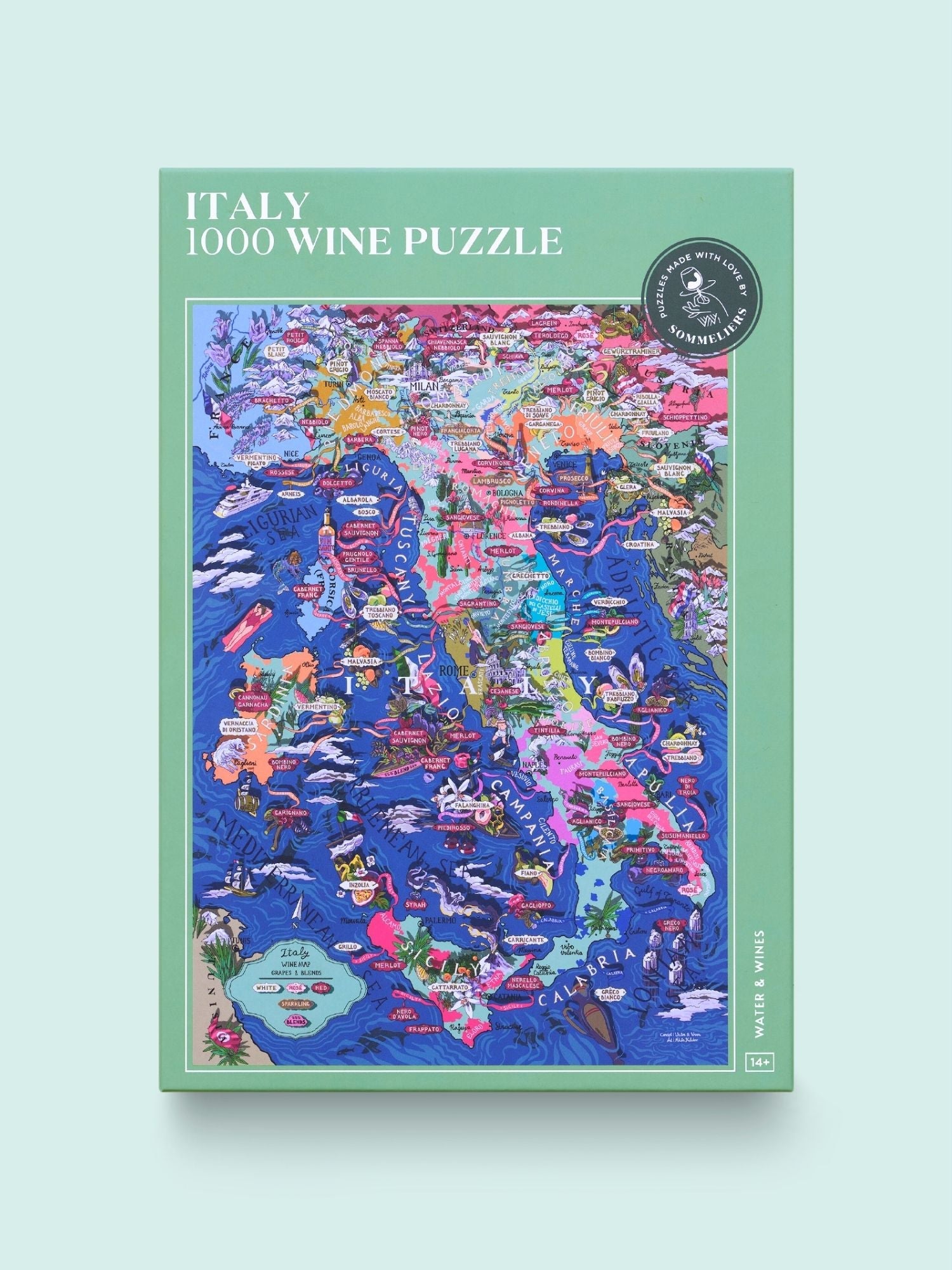 Water & Wines - Wine Puzzle