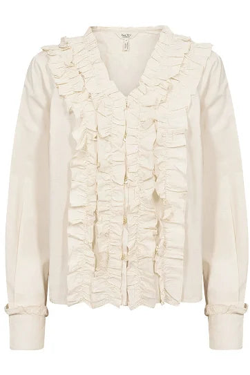 Part Two - Cotton Frill Shirt - Noella