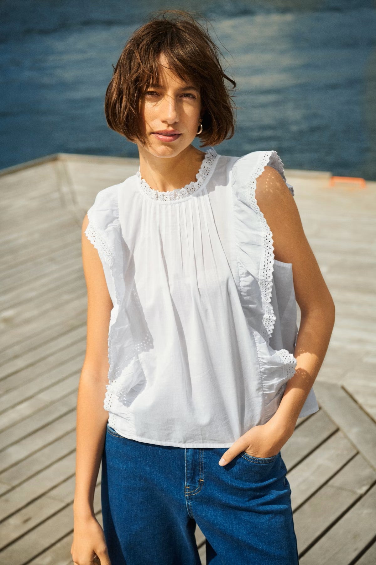 Part Blouse - Blouse - Theana