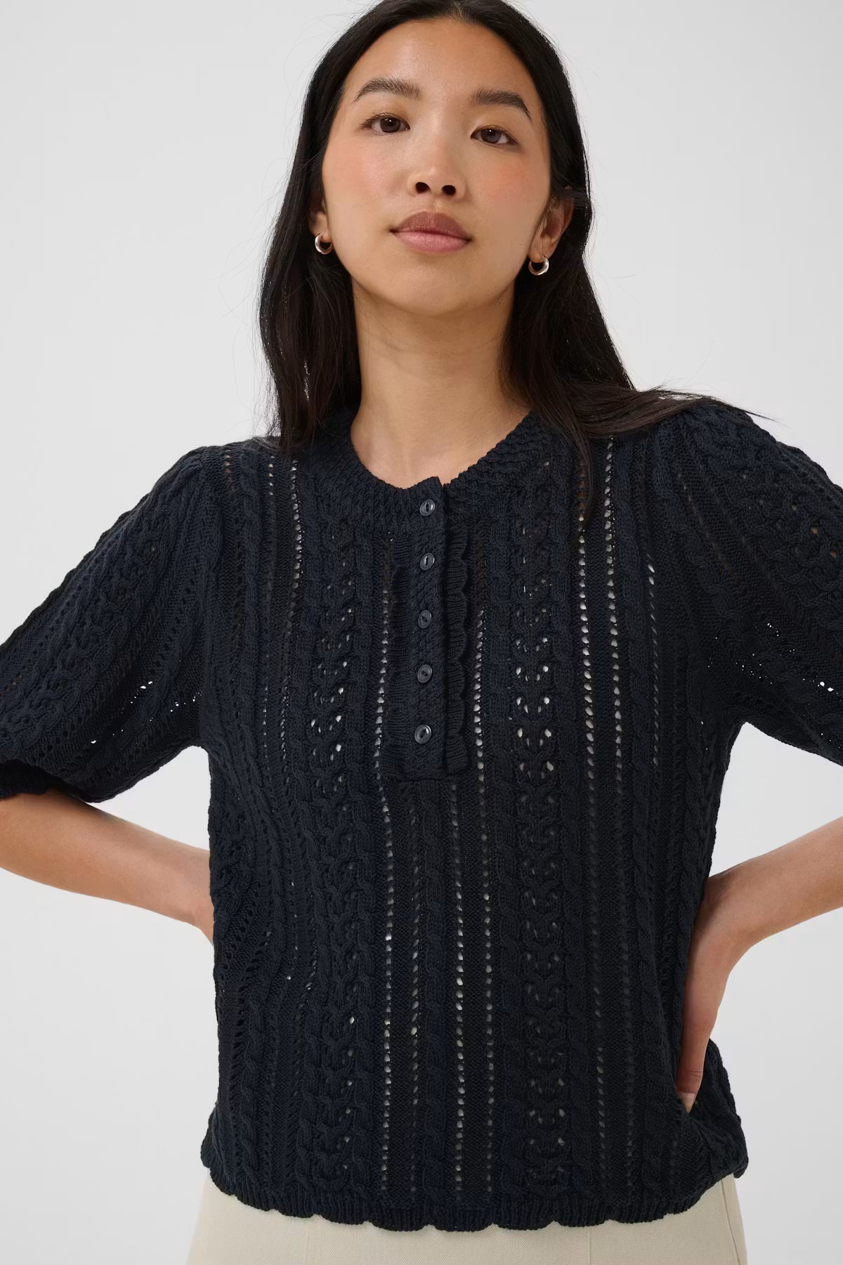Part Two - Scallop Knit - Darnella