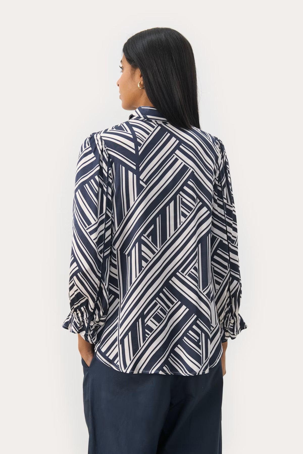 Part Two - Graphic Print Blouse - Nevine