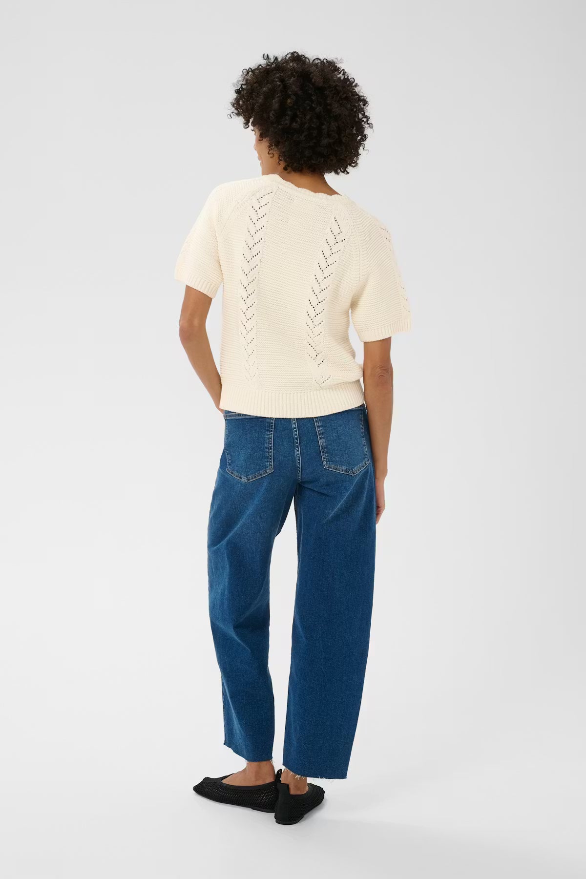 Part Two - Short Sleeve Knit - Anisette