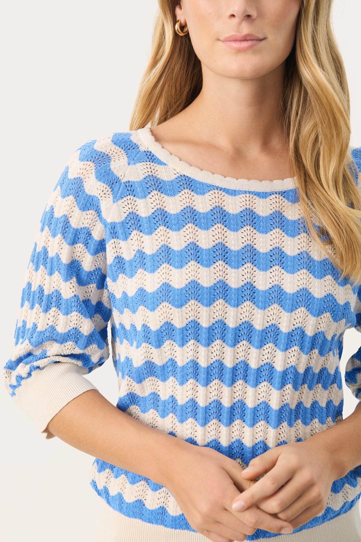 Part Two - Pointelle Jumper - Rosine