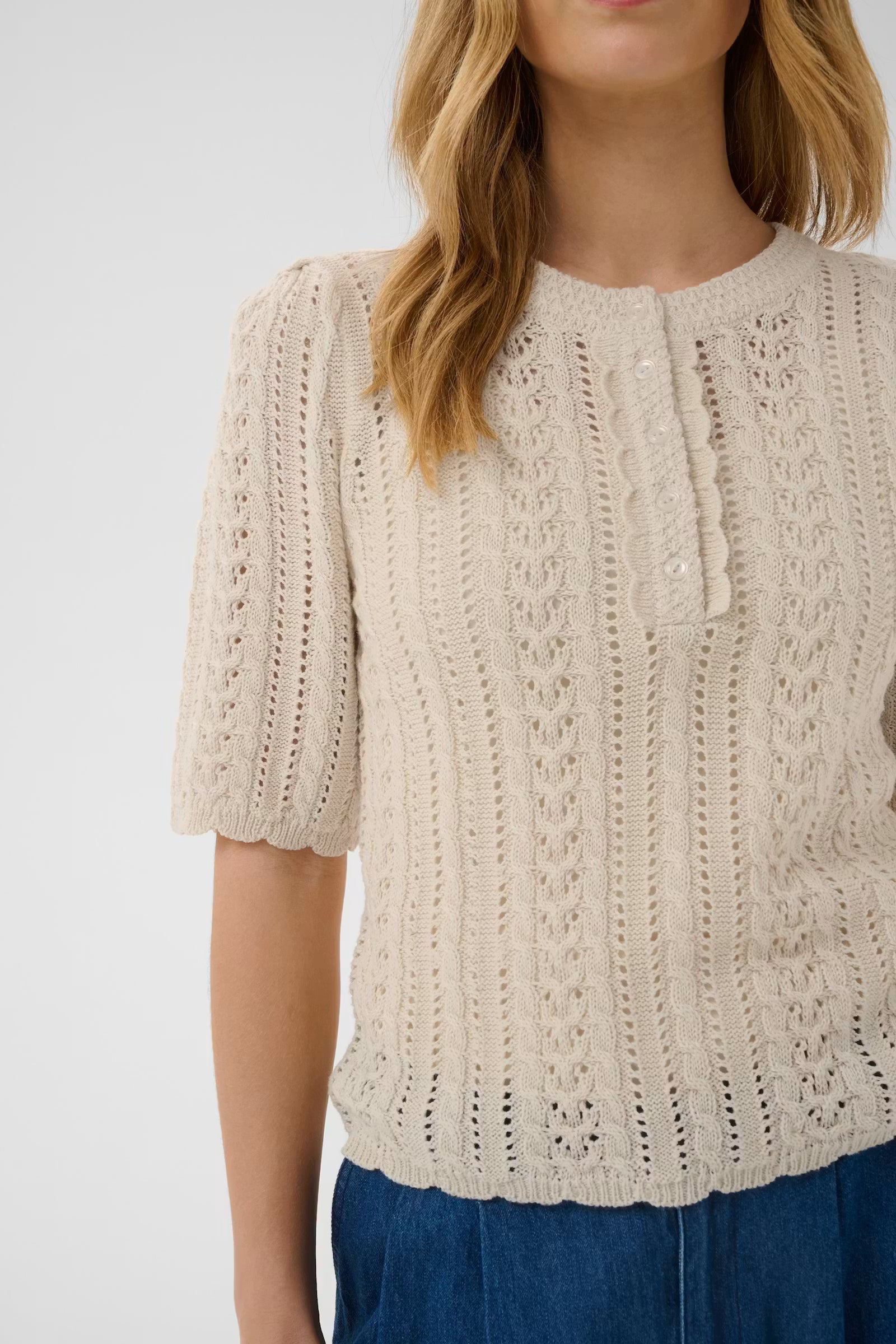 Part Two - Scallop Knit - Darnella