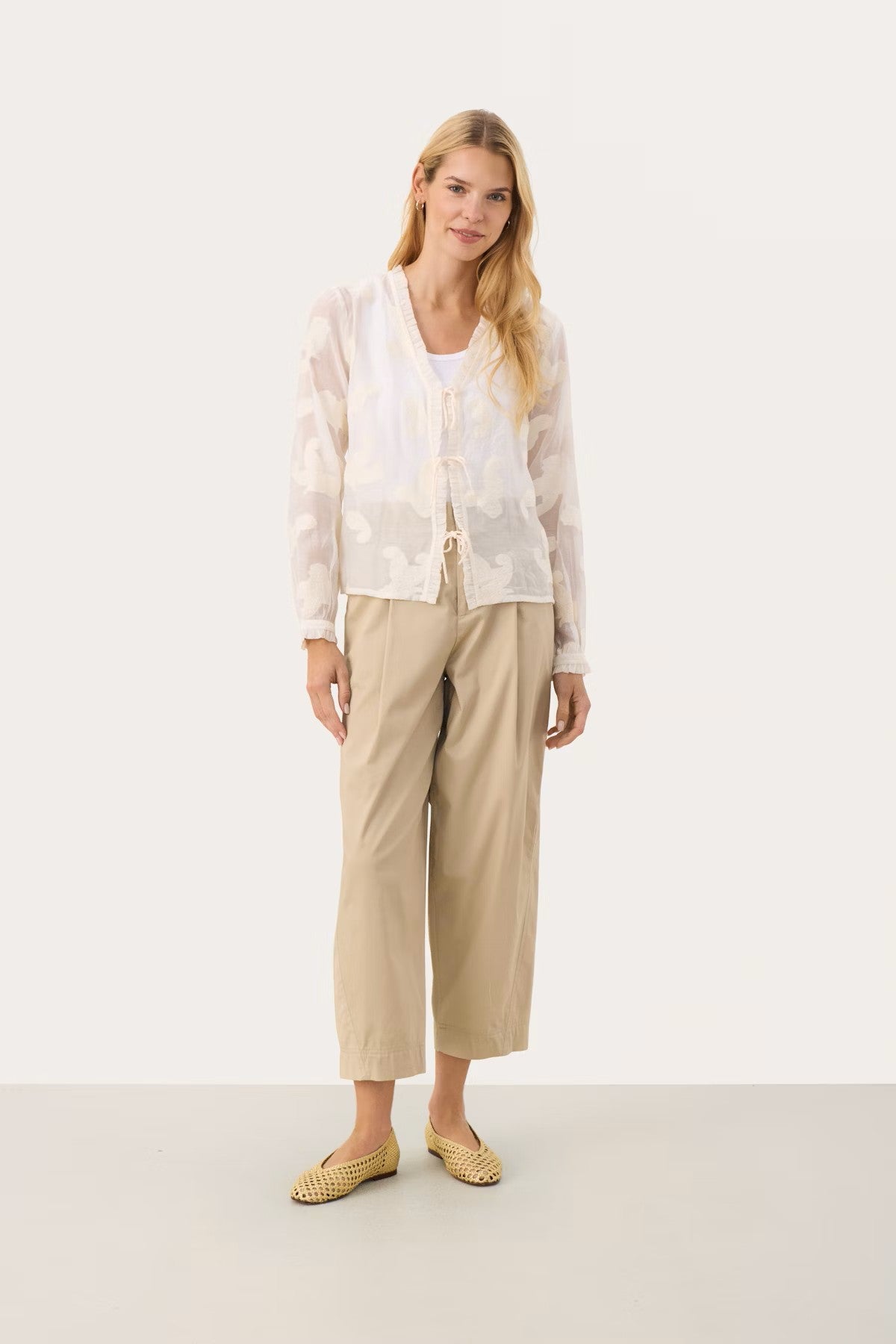 Part Two - Tie Blouse - Rachelle
