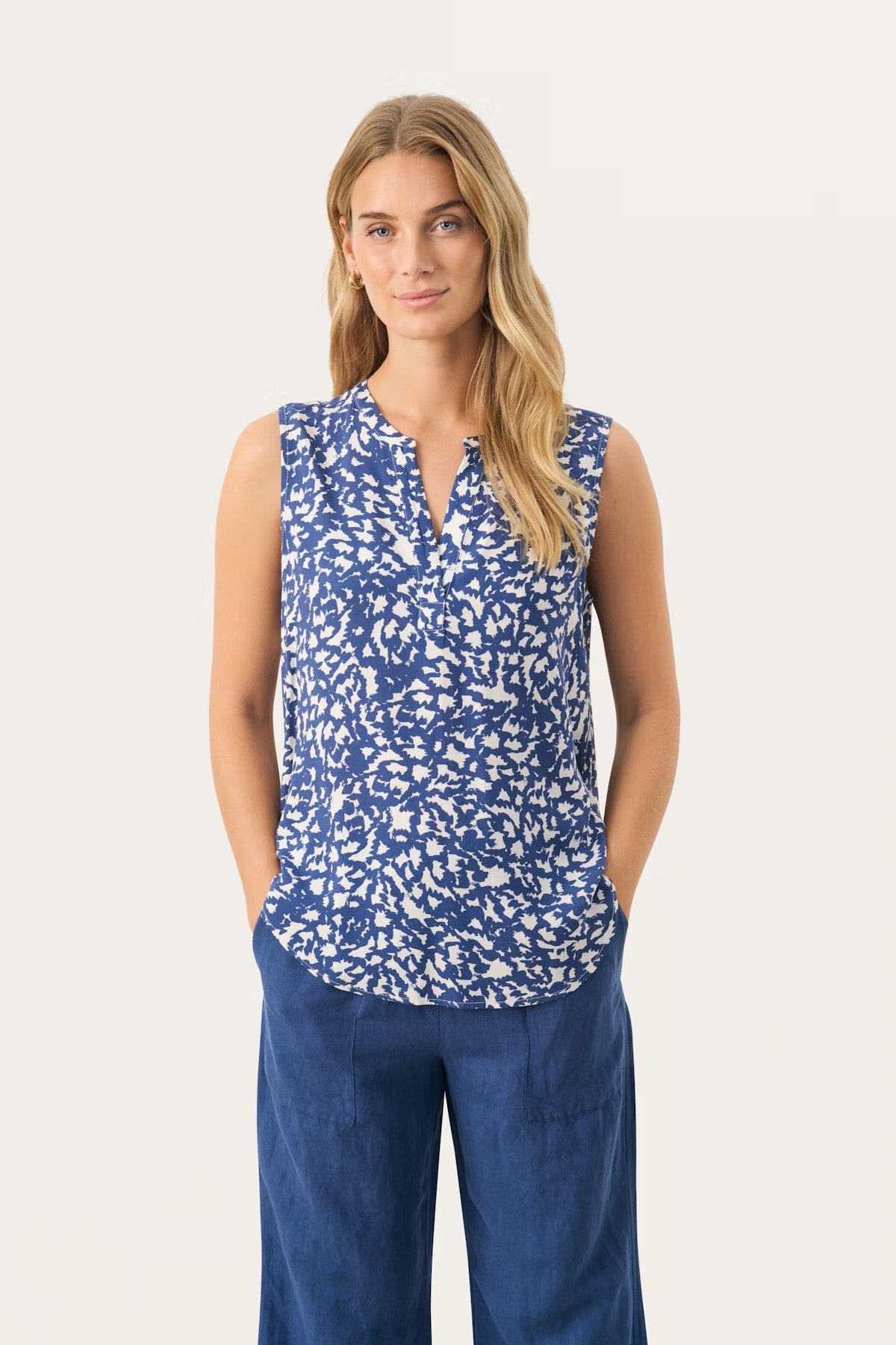 Part Two - Sleeveless V Neck Top