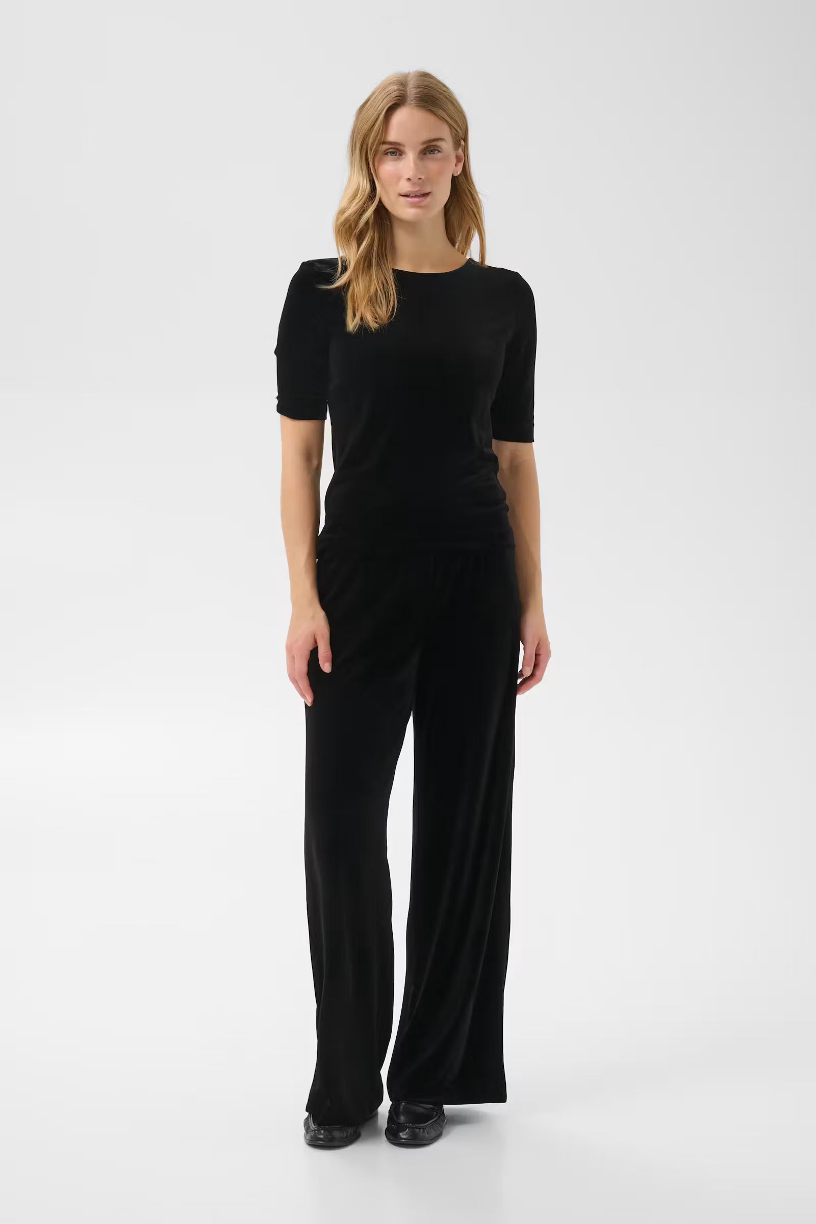 Part Two - Pull On Velvet Trousers - Dahnyo