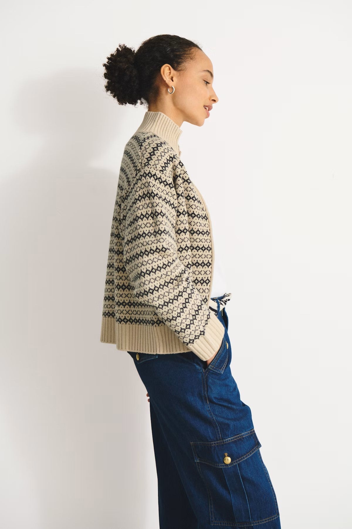 Part Two - Zip Cardigan - Pirjo