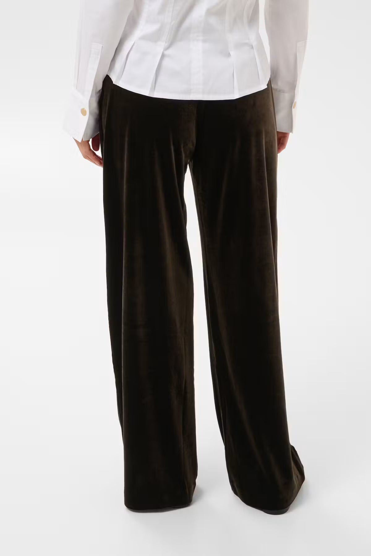 Part Two - Pull On Velvet Trousers - Dahnyo