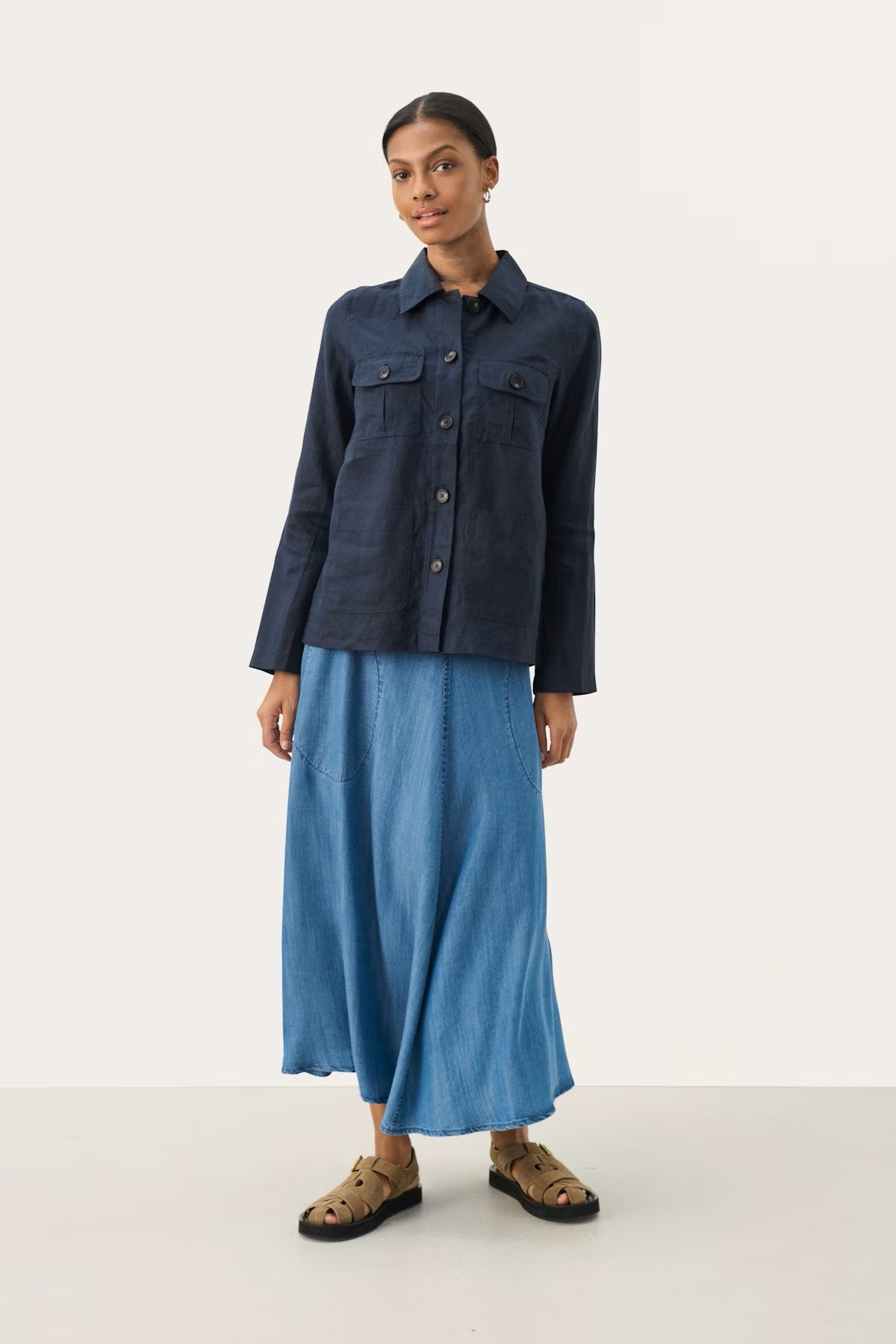 Part two - Linen Jacket - Elnora