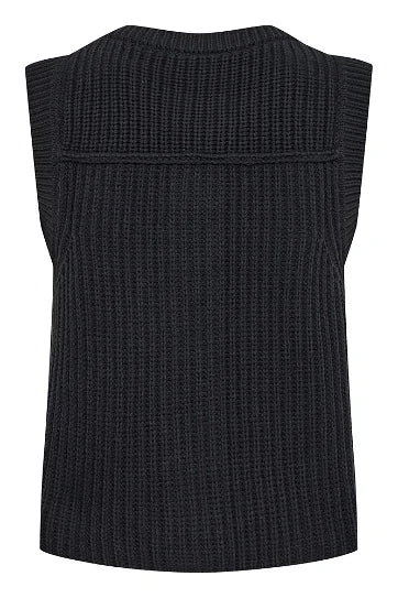 Part Two - Sleeveless Cardigan - Noemie