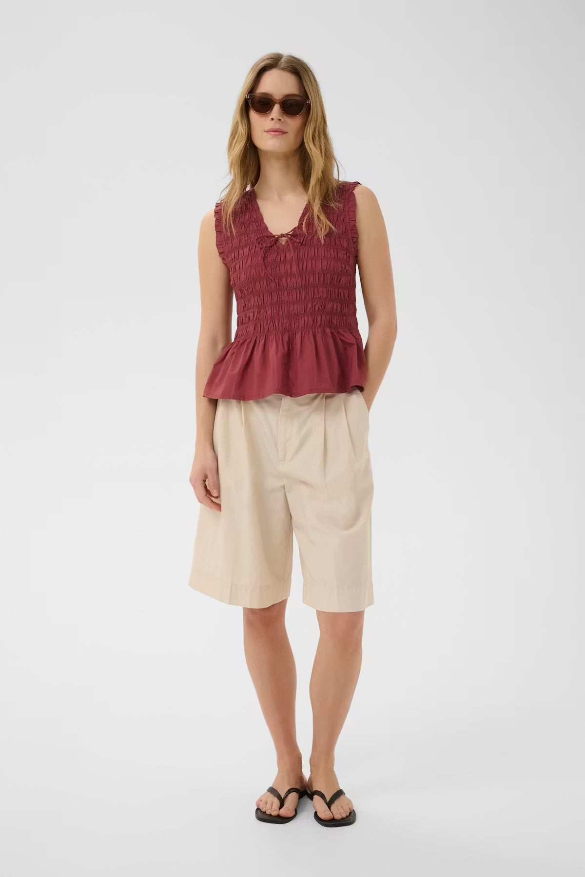 Part Two - Smocked Top - Borgny