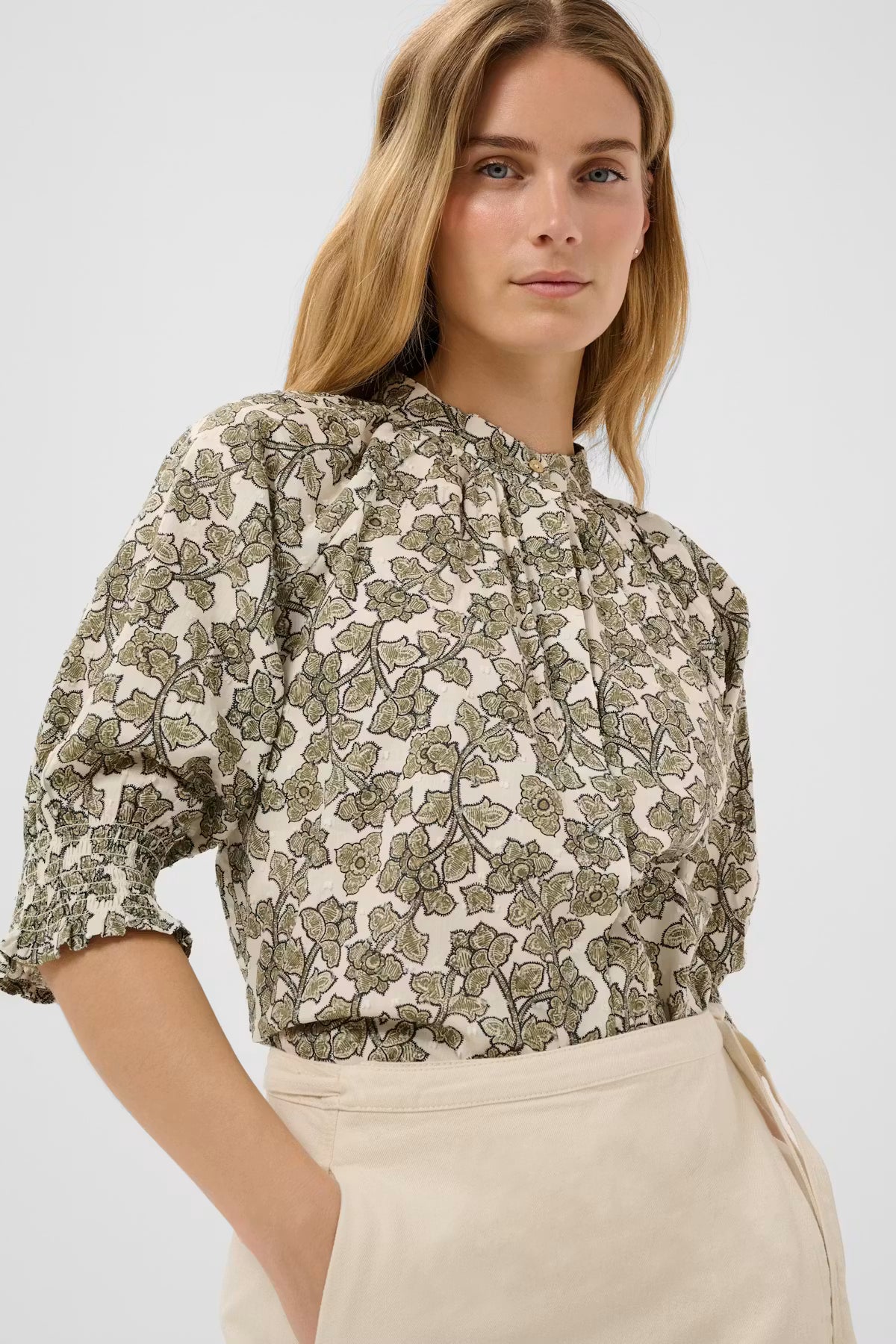 Part Two - Floral Blouse - Almeras