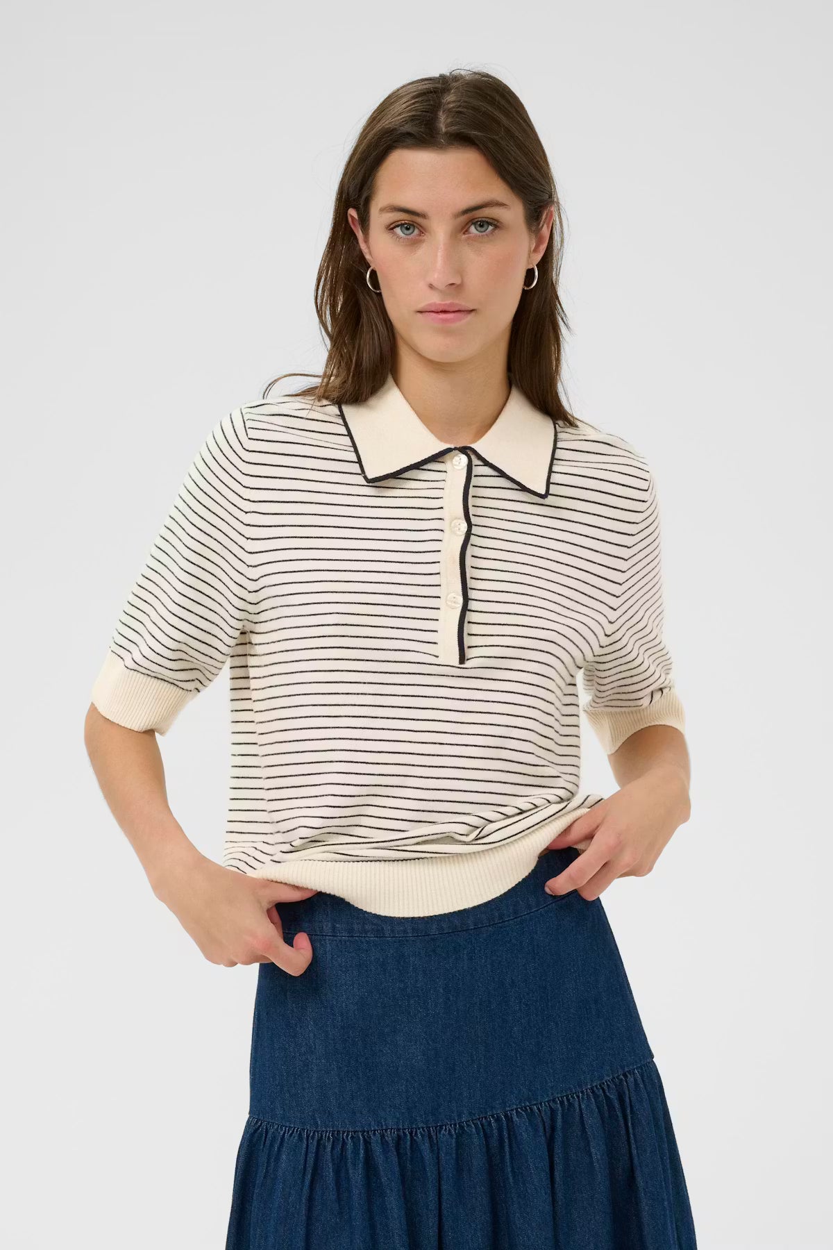 Part Two - Stripe Polo - Anetti