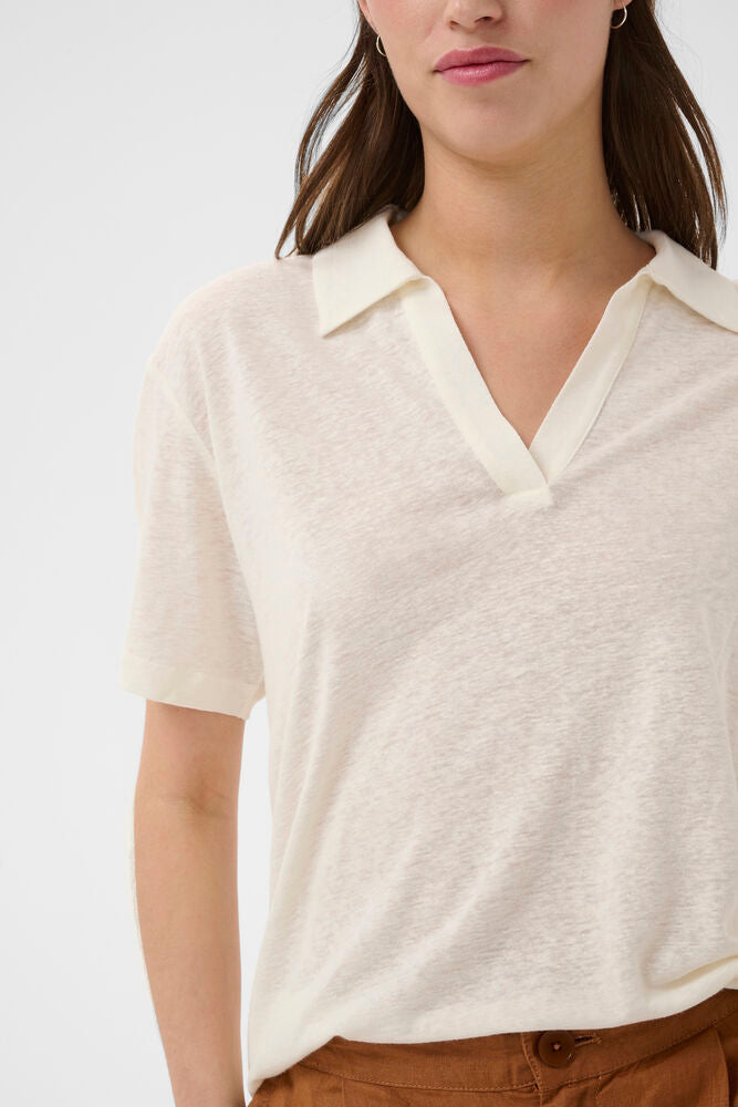 Part Two - Linen Mix Polo - Berlina