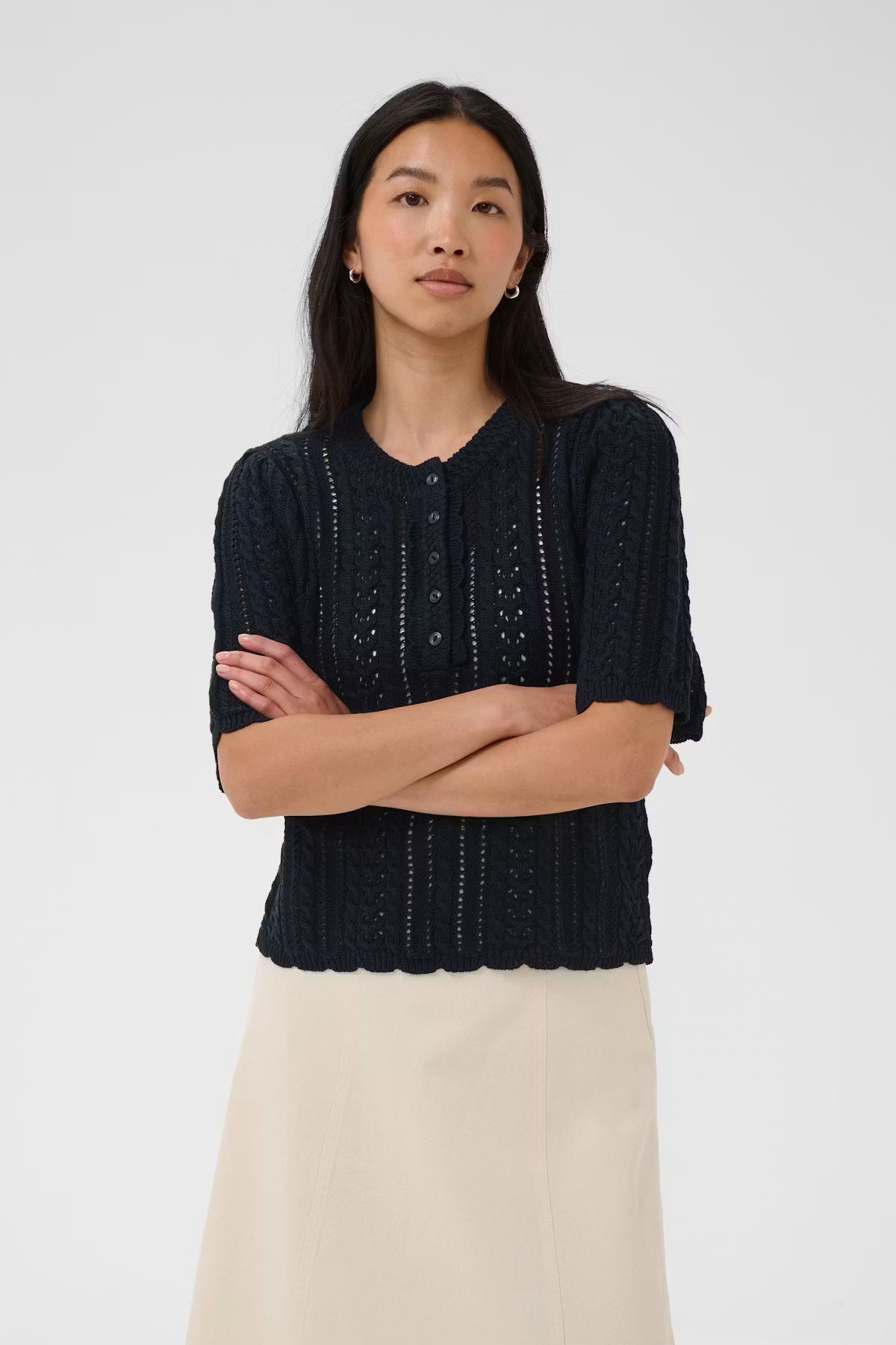 Part Two - Scallop Knit - Darnella