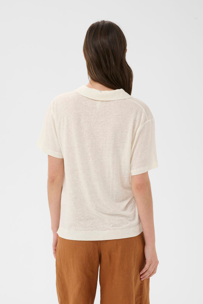 Part Two - Linen Mix Polo - Berlina