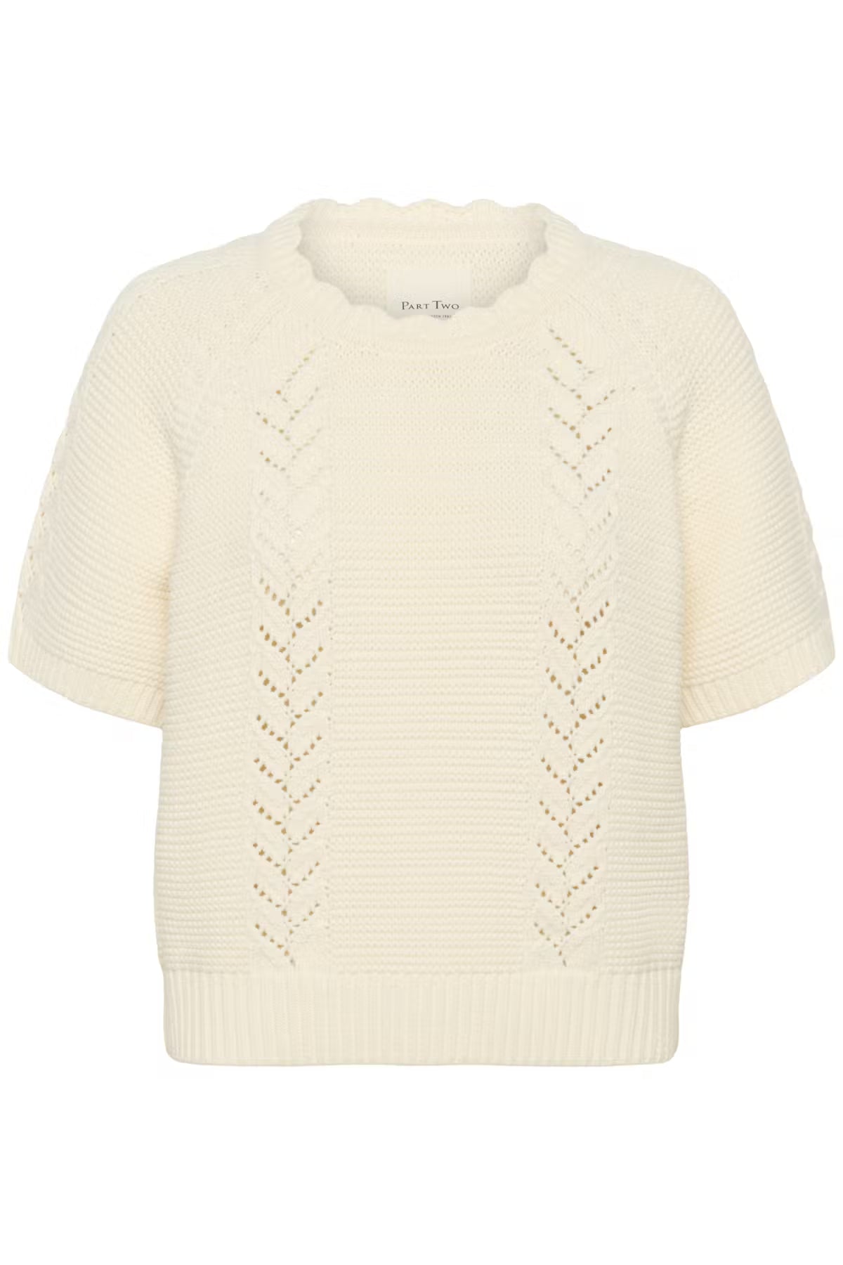 Part Two - Short Sleeve Knit - Anisette