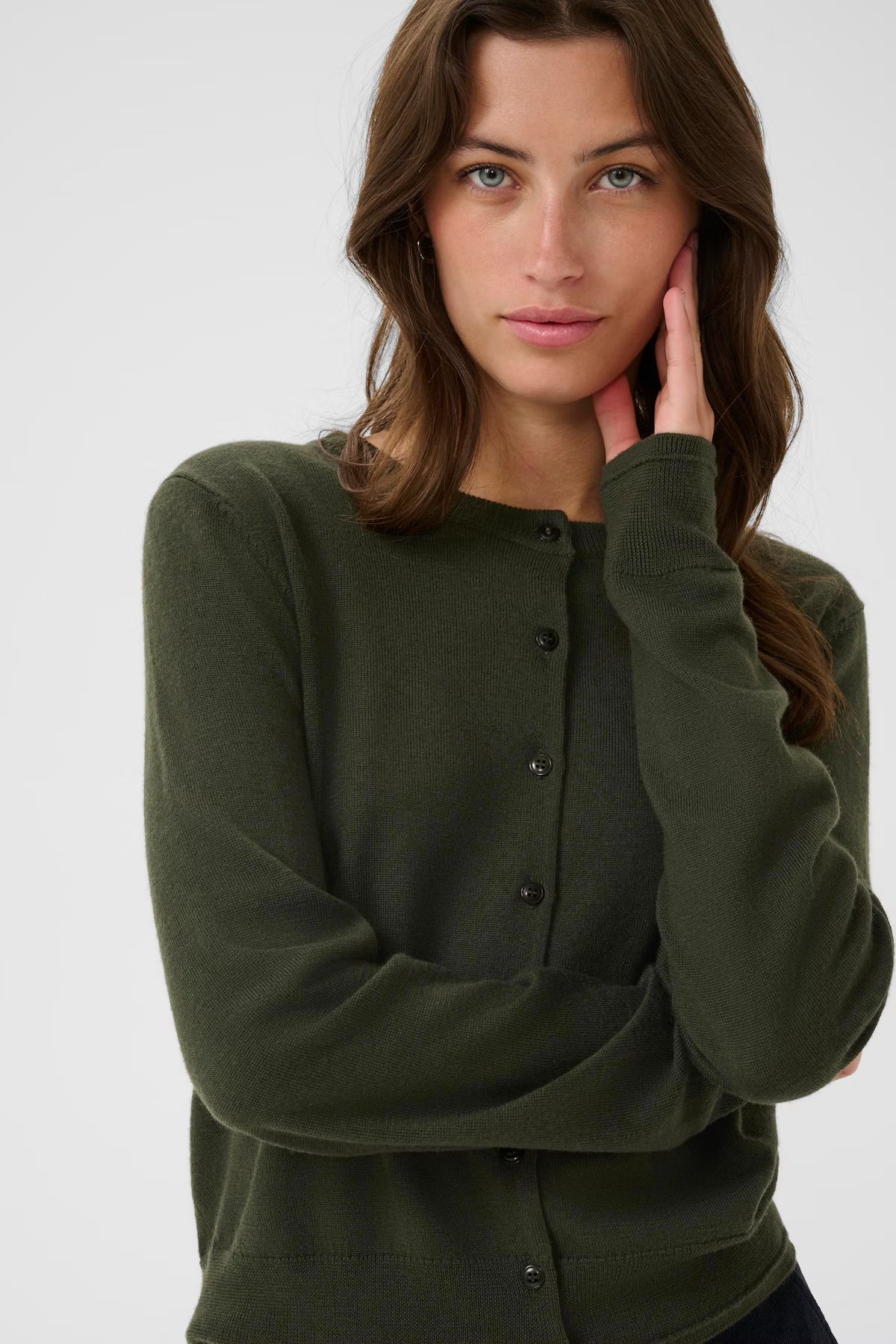 Part Two - Merino Cardigan - Noelani