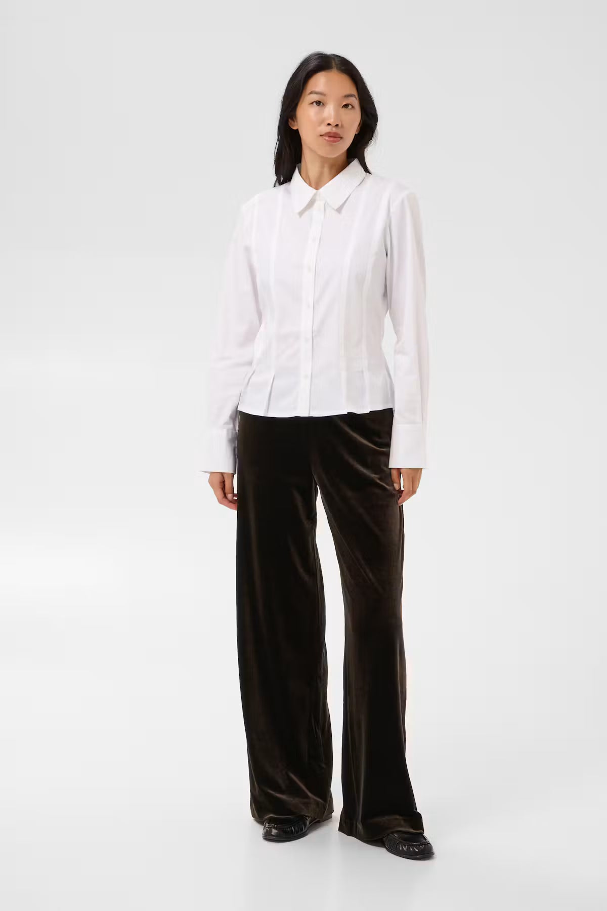 Part Two - Pull On Velvet Trousers - Dahnyo