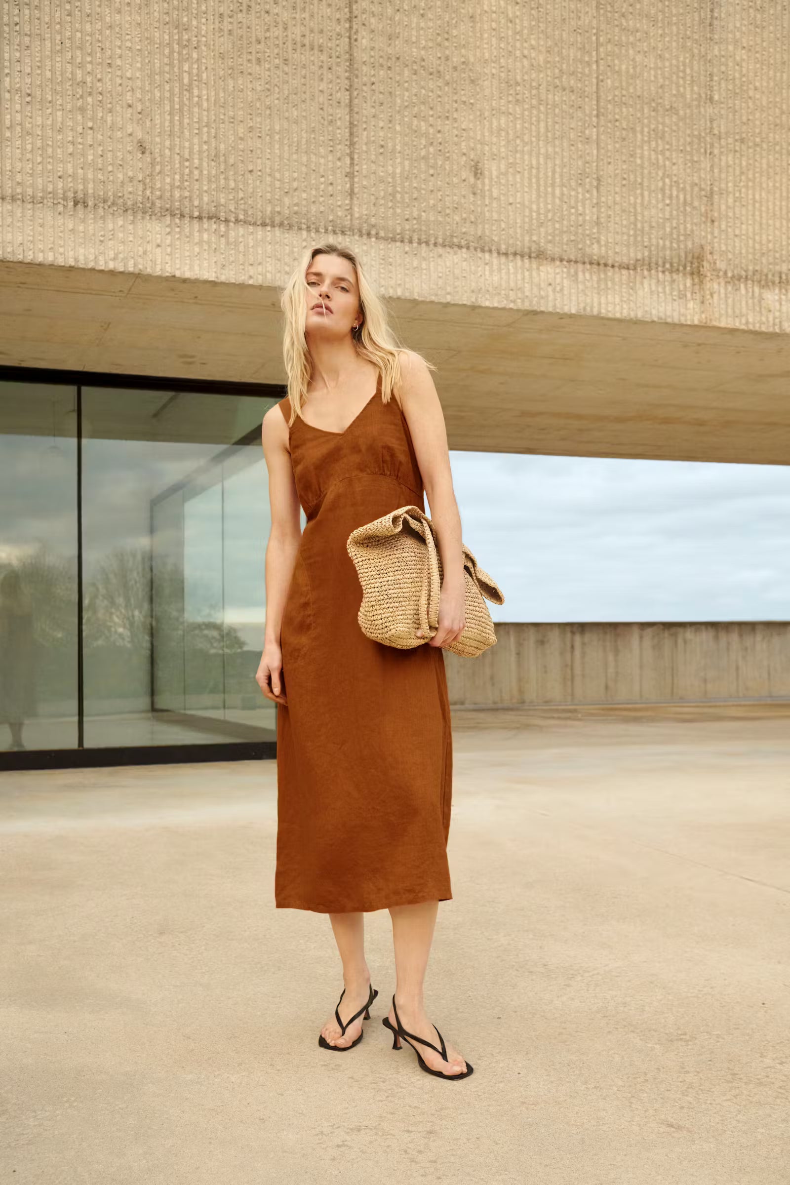 Part Two - Linen Sun Dress - Botille