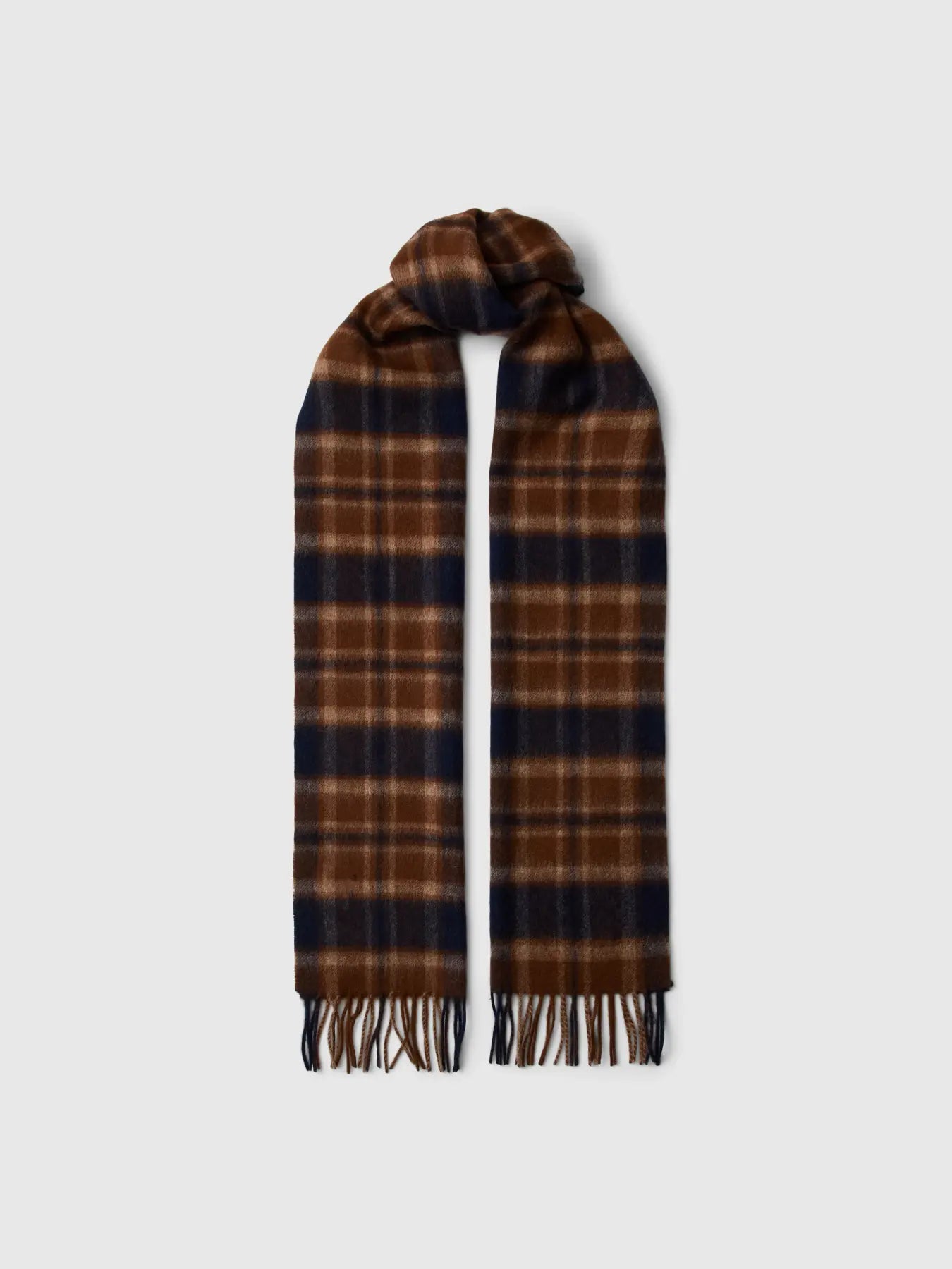 Selected H - Check Scarf - Tope