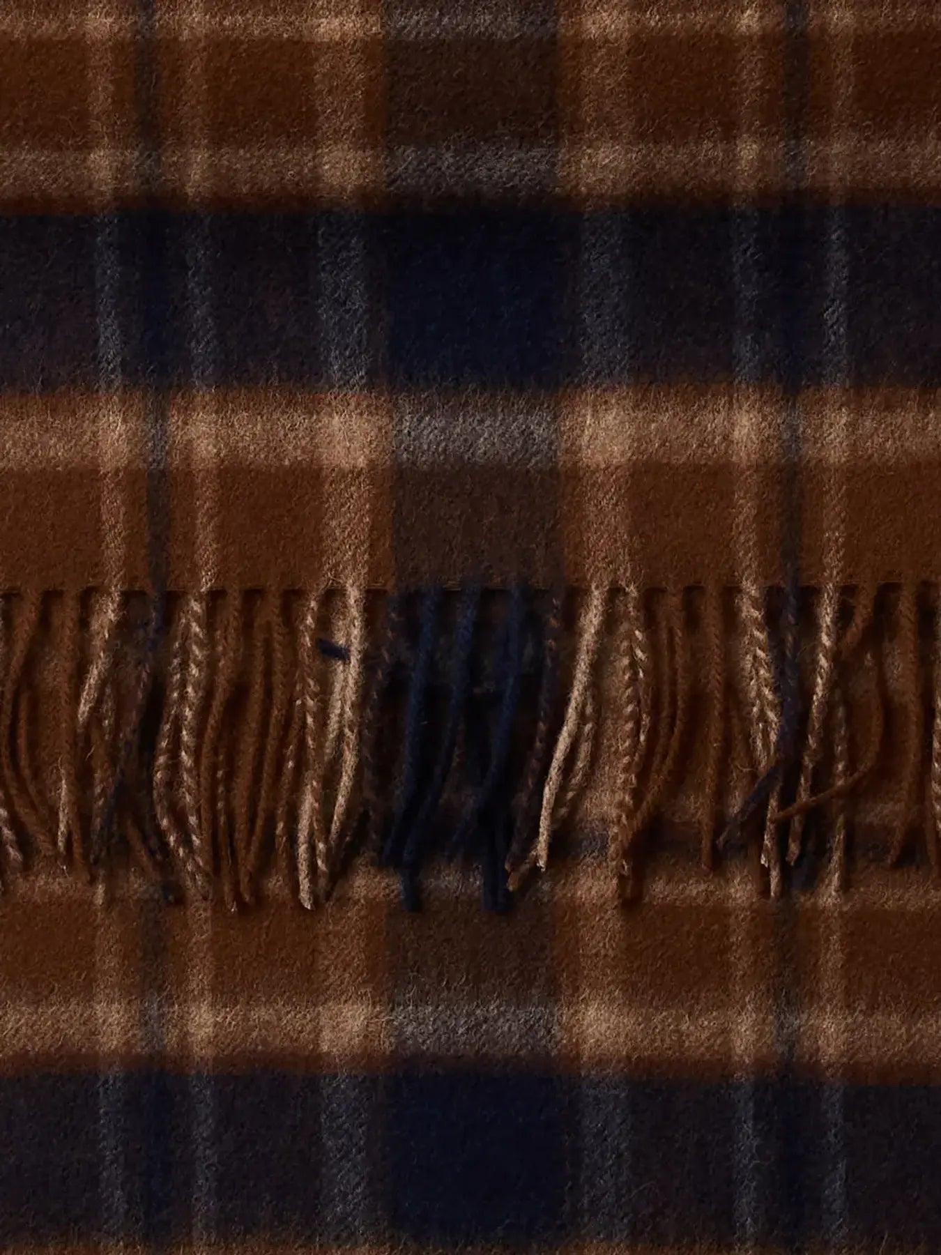 Selected H - Check Scarf - Tope