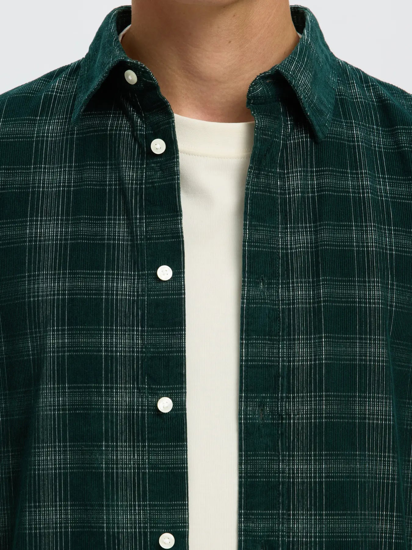 Selected H - Cord Shirt - Claus