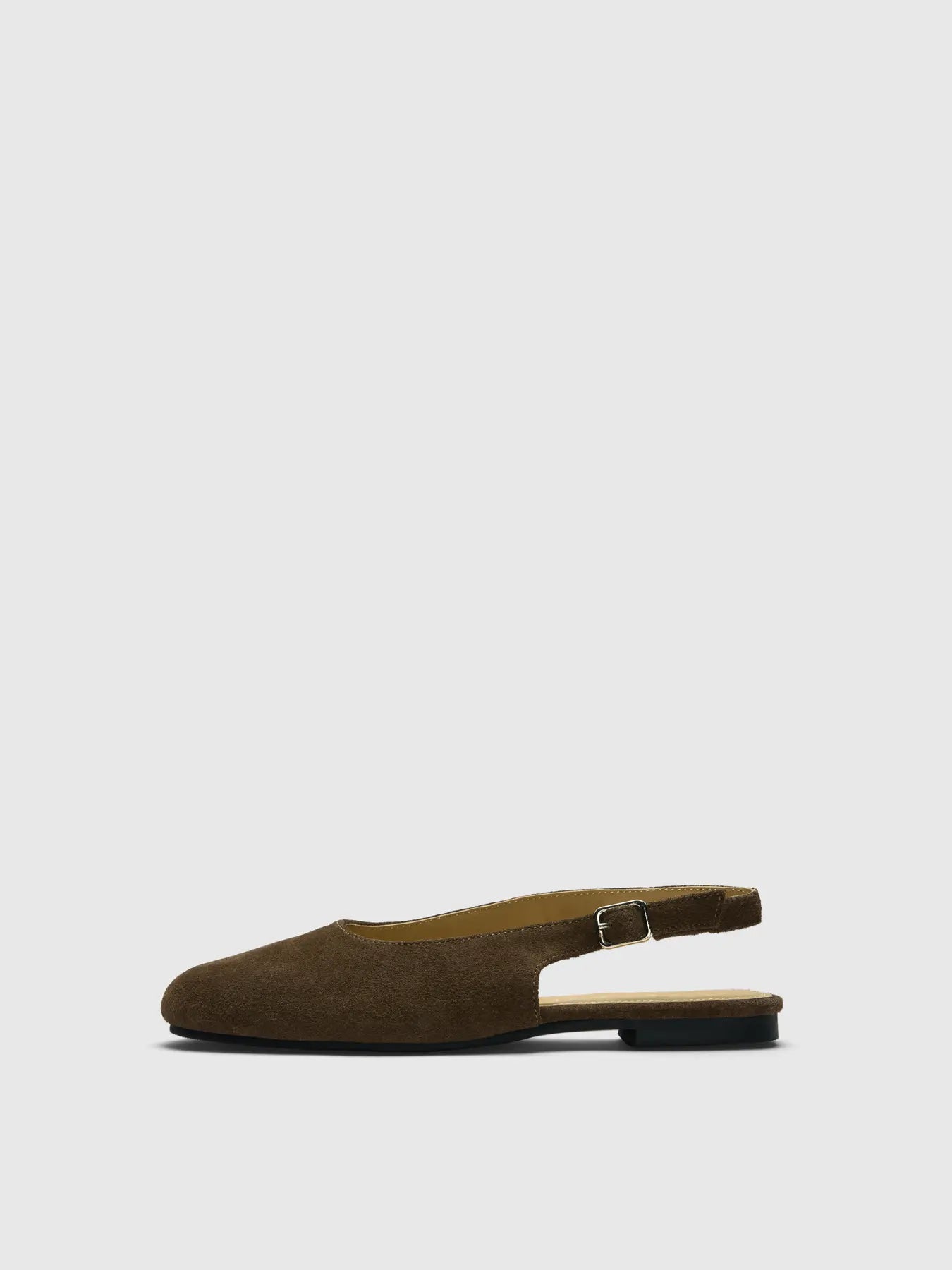 Selected F - Suede Ballerina - Charlotte