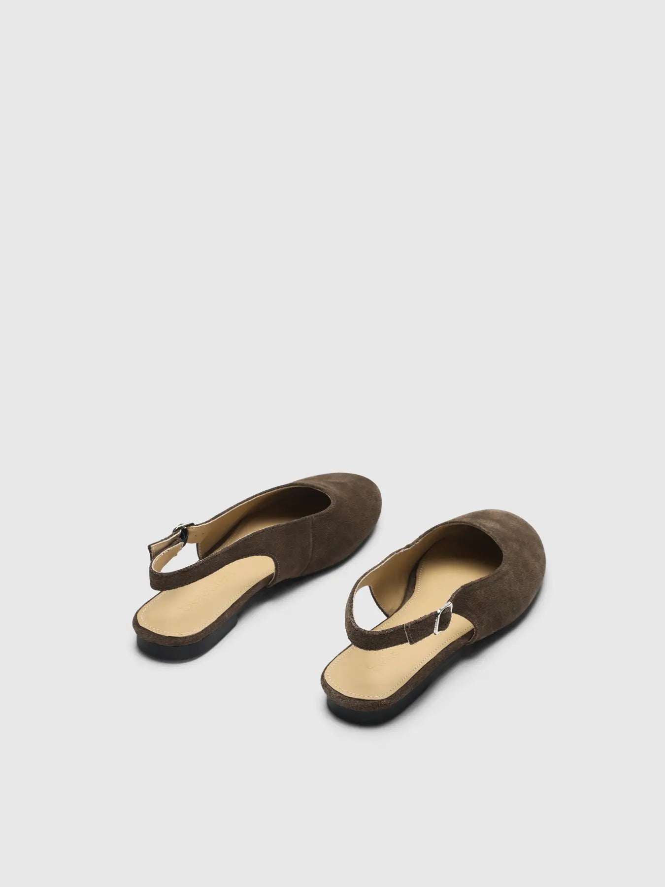 Selected F - Suede Ballerina - Charlotte