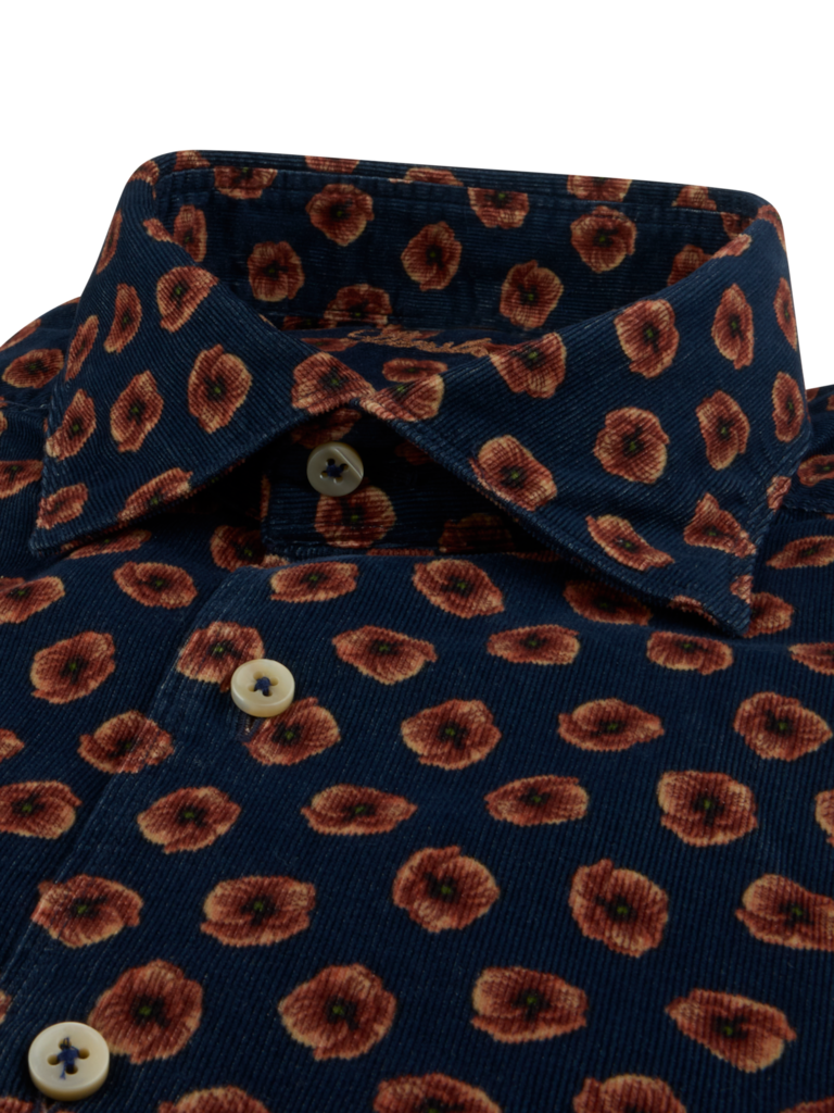 Stenstroms - Cord Flower Shirt