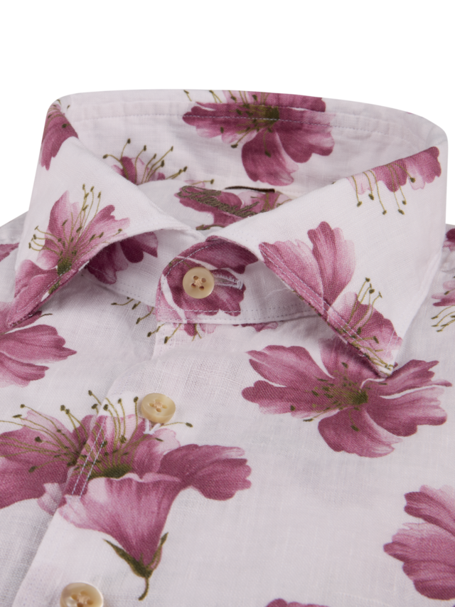 Stenstroms - Linen Floral Shirt