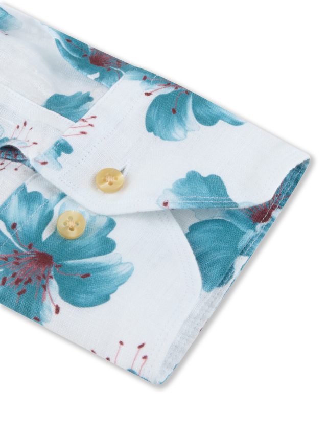 Stenstroms - Linen Floral Shirt