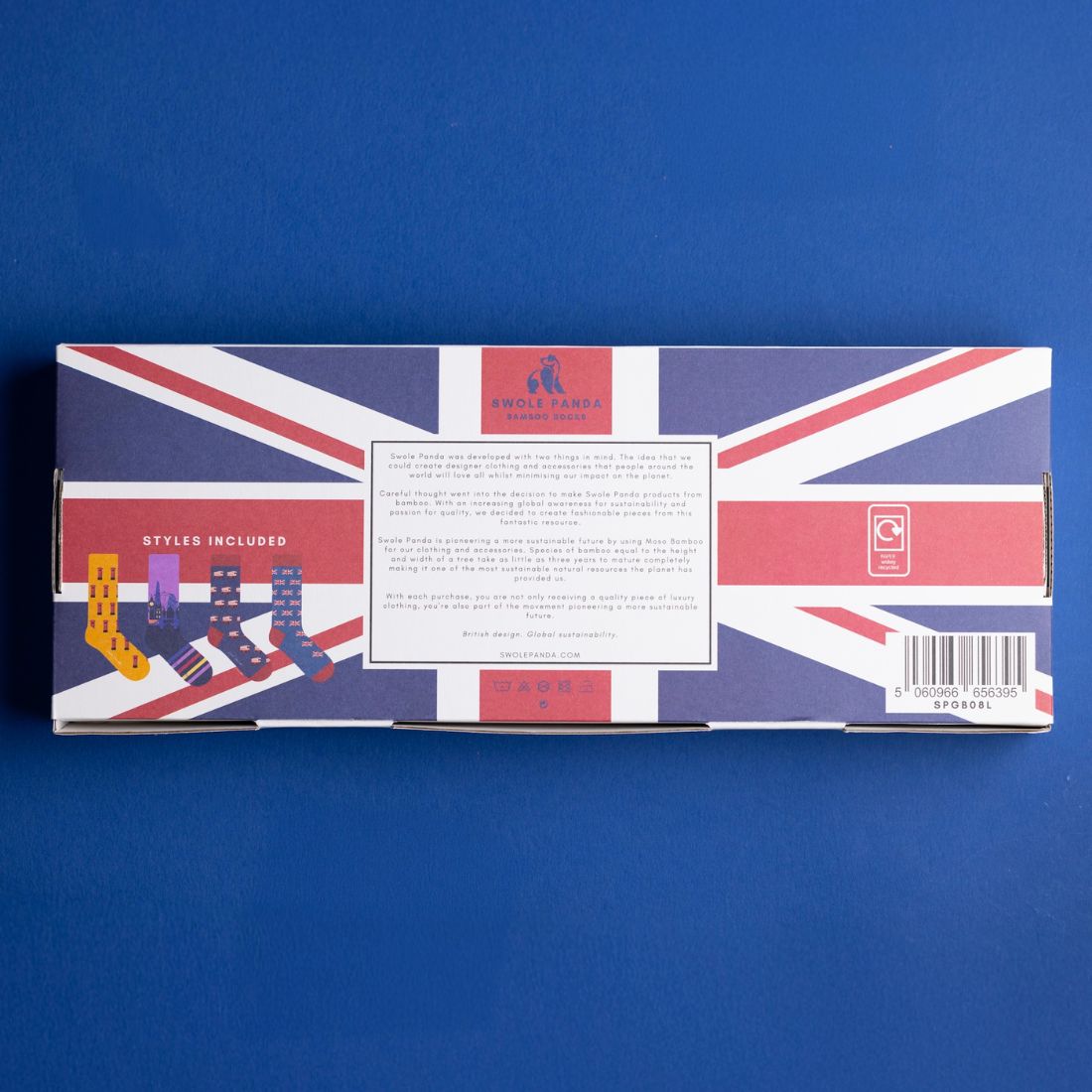 London Sock Box - 4 Pairs Bamboo Socks