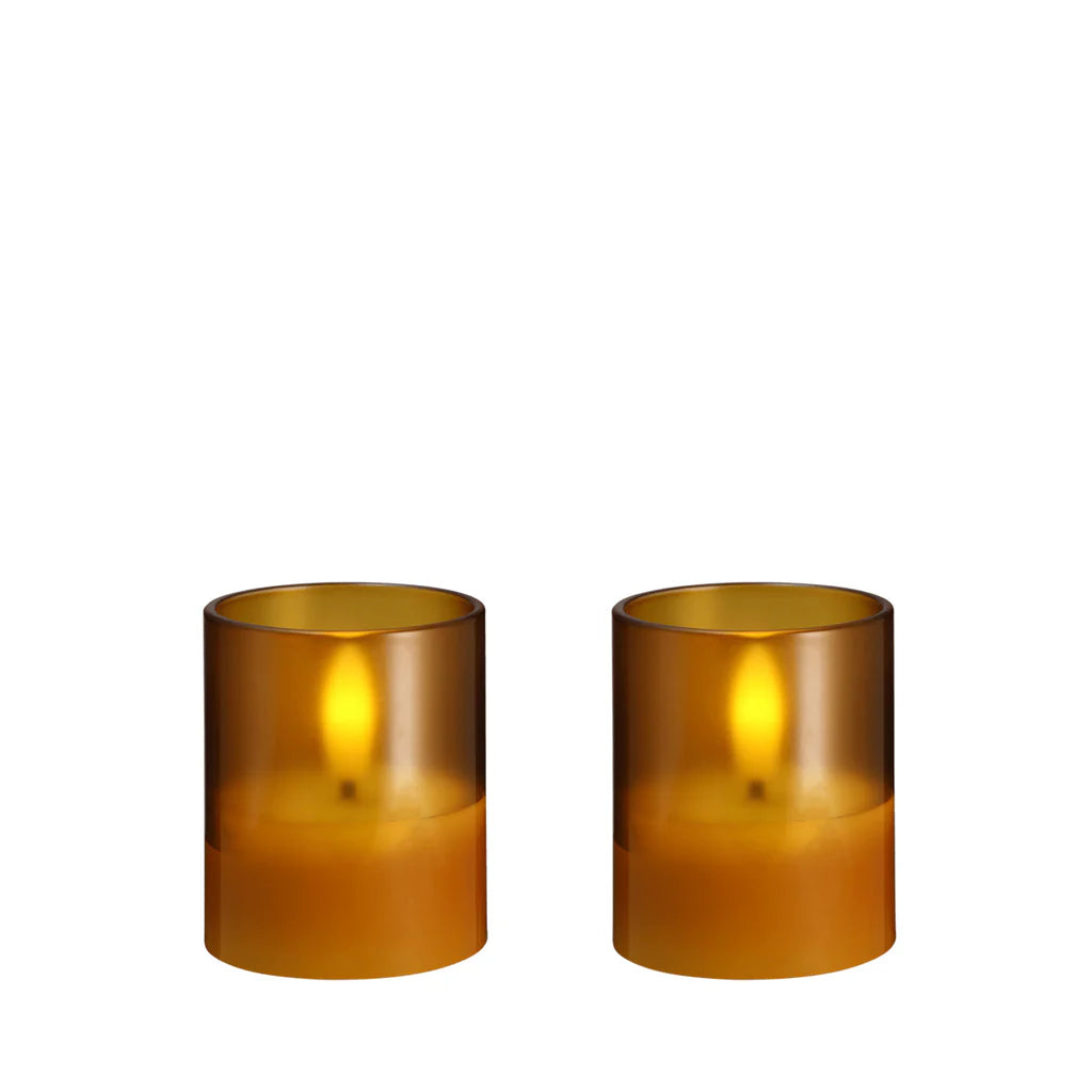Moods & More - Glass Hurricane Candle