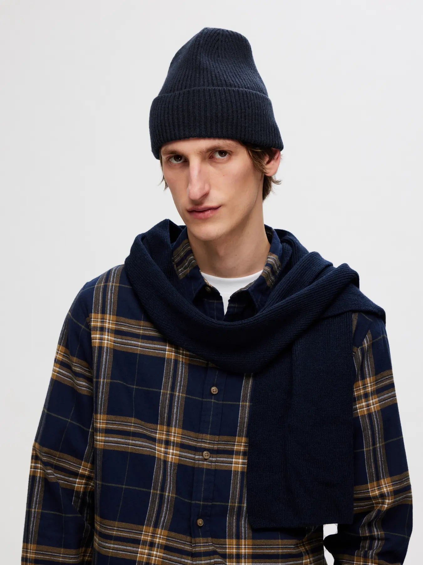 Selected Homme - Merino Beanie - Mason