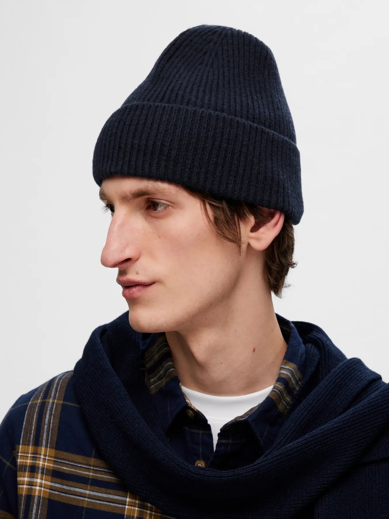 Selected Homme - Merino Beanie - Mason