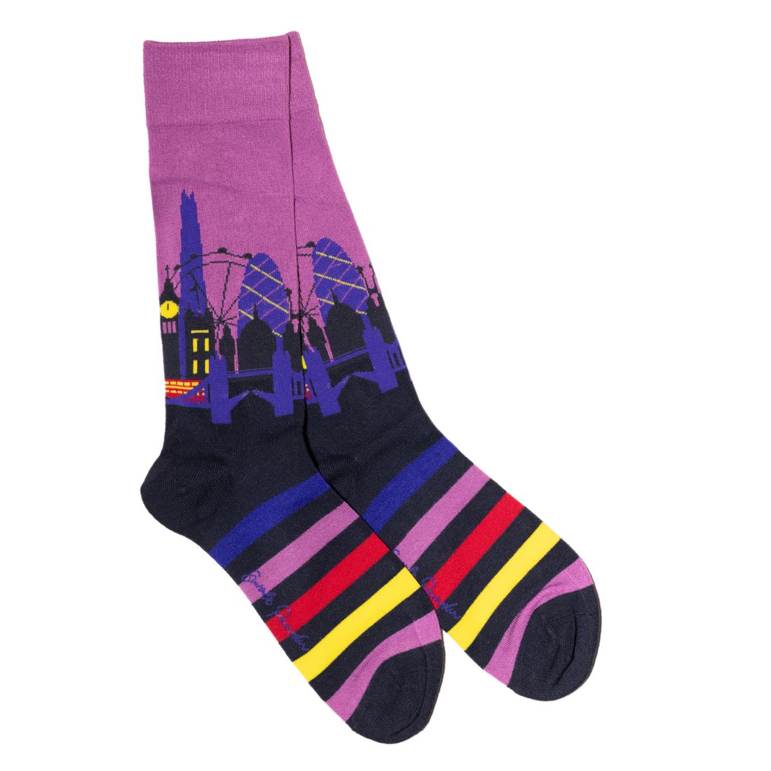 London Sock Box - 4 Pairs Bamboo Socks