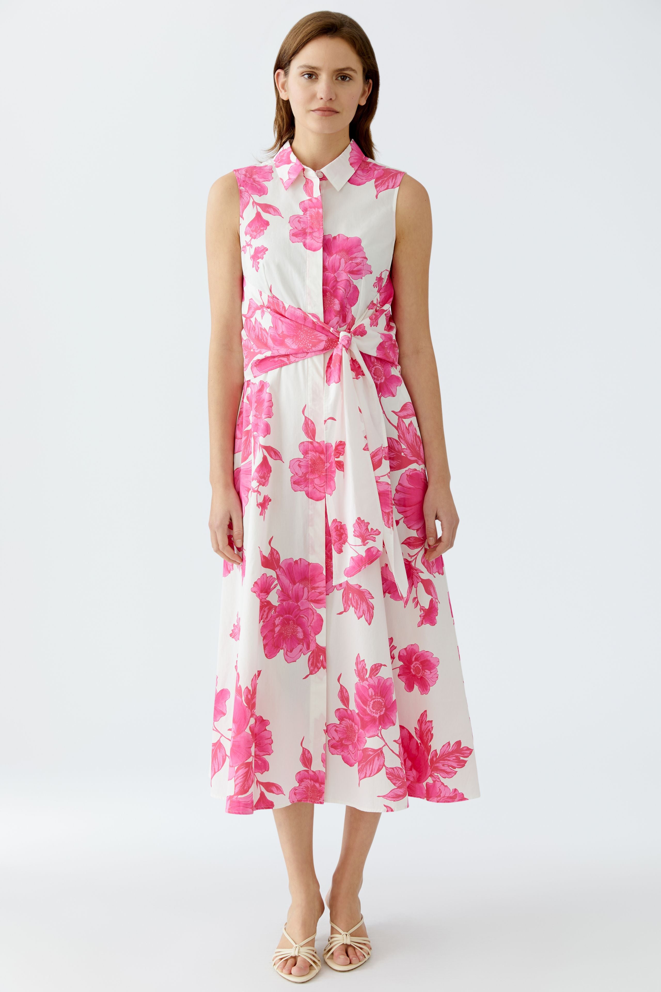 Oui - Floral Sleeveless Dress