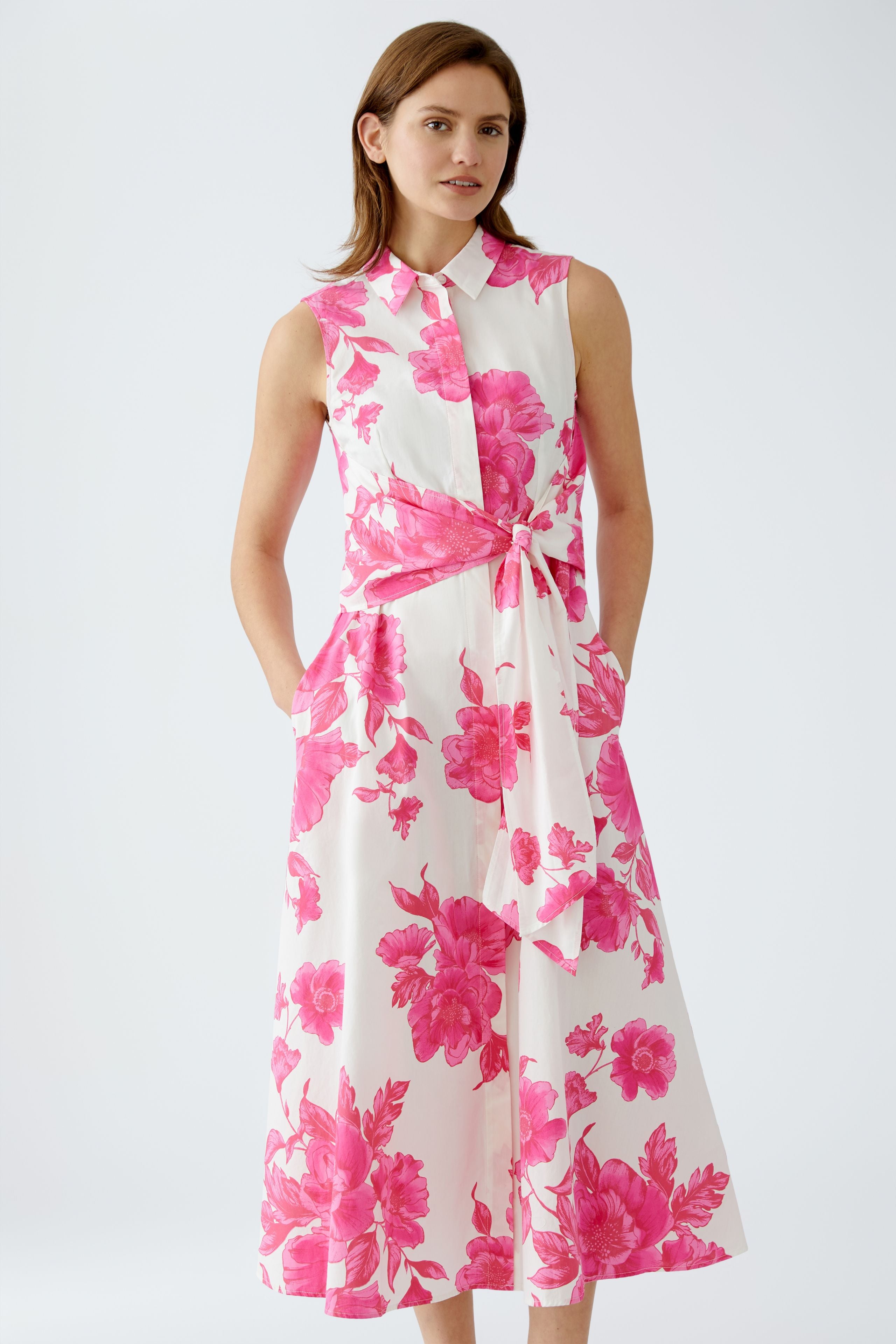 Oui - Floral Sleeveless Dress