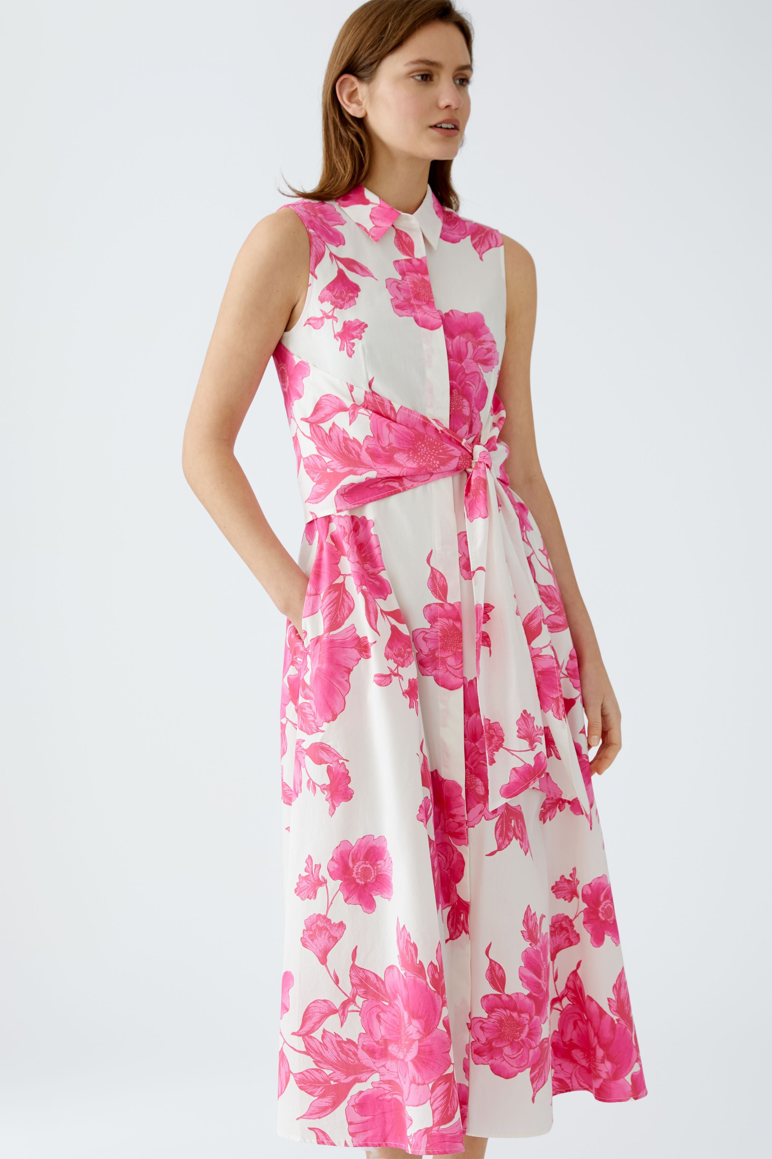 Oui - Floral Sleeveless Dress