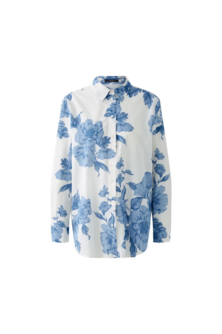 Oui - Floral Print Shirt