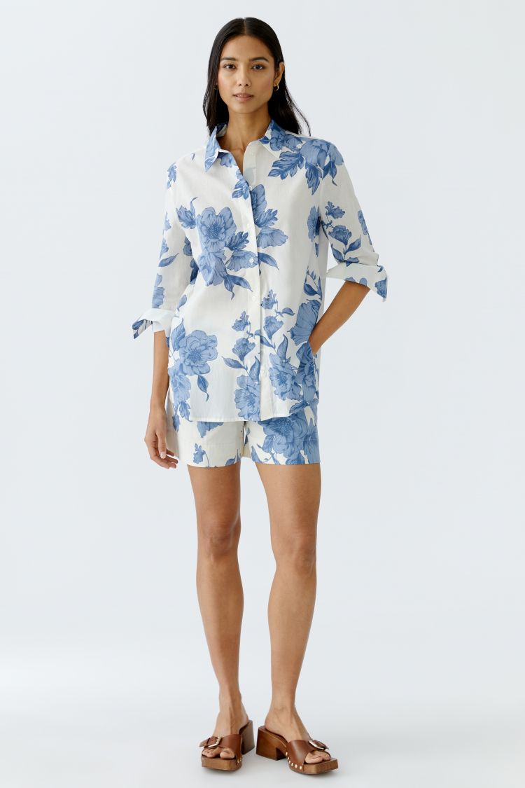 Oui - Floral Print Shirt